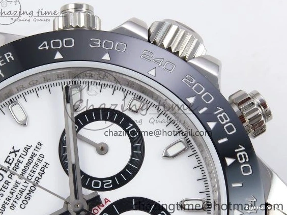 0212 FreshLook Daytona 116500 JDF 1:1 Best Edition 904L Steel White Dial on SS Bracelet A 1338